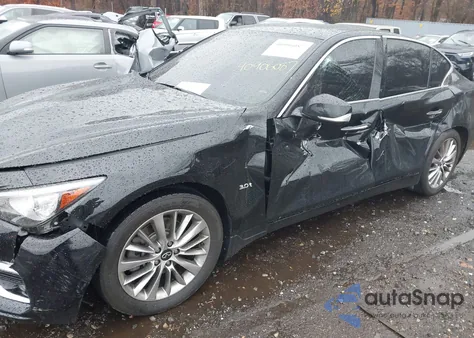 2020 Infiniti Q50 Luxe Awd из США, поврежденный, VIN JN1EV7AR7LM253121